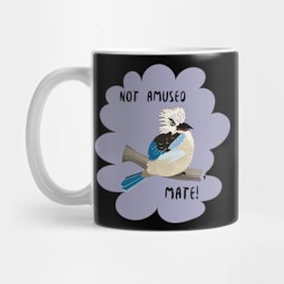 Not Amused Mate Kookaburra Angry Bird Mug